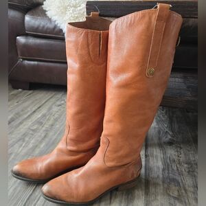 Sam Edelman Tan Heeled Boots